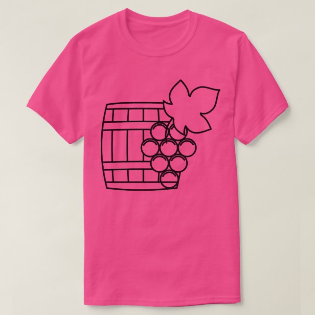 Wine Keg 1 T-Shirt (Design Front)