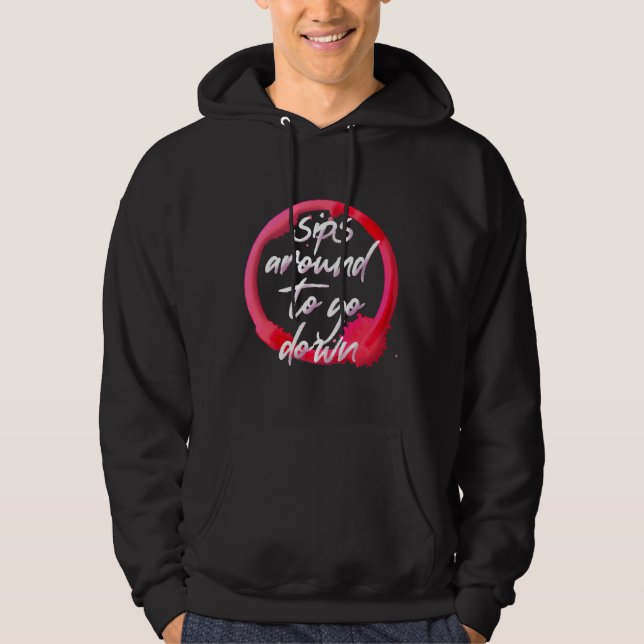 Wine Lover  88 Hoodie (Front)