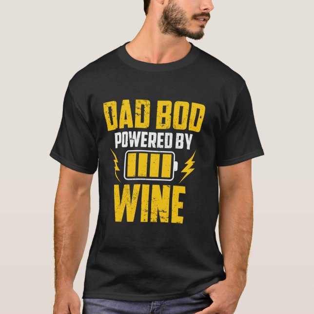 Wine Lover Alcohol Drinker Winemaker Daddy Fathers T-Shirt (Front)