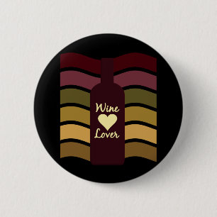 Wine Lover button