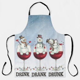 Wine Lover Christmas Gift | Adult Humor Apron