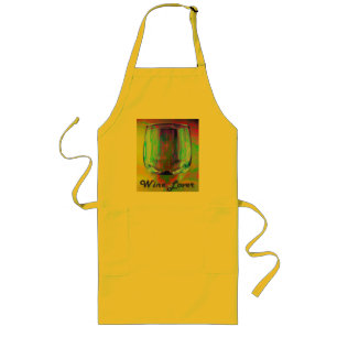 Wine Lover Notebook Long Apron