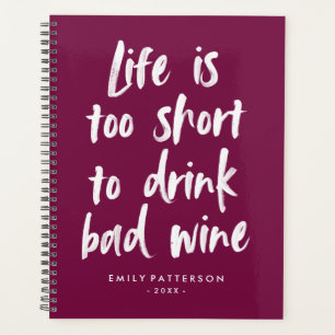 Wine Lover   Personalised Planner