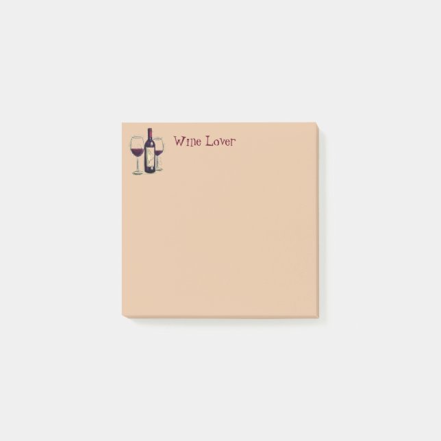 Wine Lover Post-it-Notes Post-it Notes (Front)