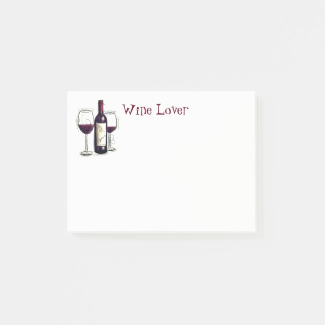 Wine Lover Post-it-Notes Post-it Notes (Front)