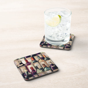 Wine Lovers Coaster Set