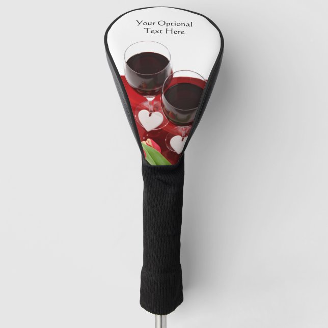 Wine Lovers' custom driver cover (Front)