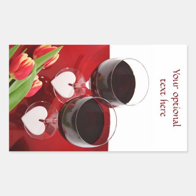 Wine Lovers' custom stickers (Front)