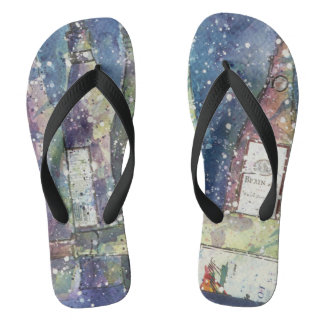 Wine lovers flip flops