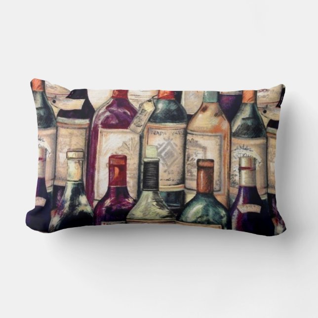 Wine Lovers Pillow (Front)