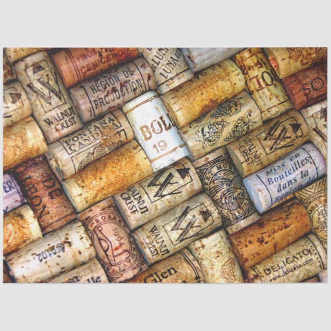 Wine Lovers Tissue Tissue Paper (Front)