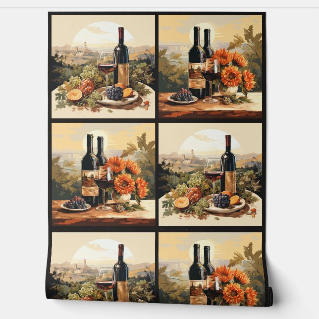 Wine Lovers' Wallpaper (Unrolling)