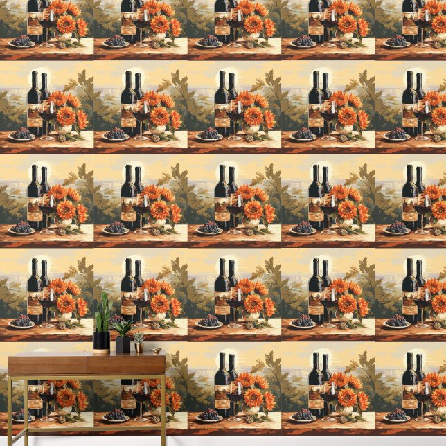 Wine Lovers' Wallpaper (Hallway)