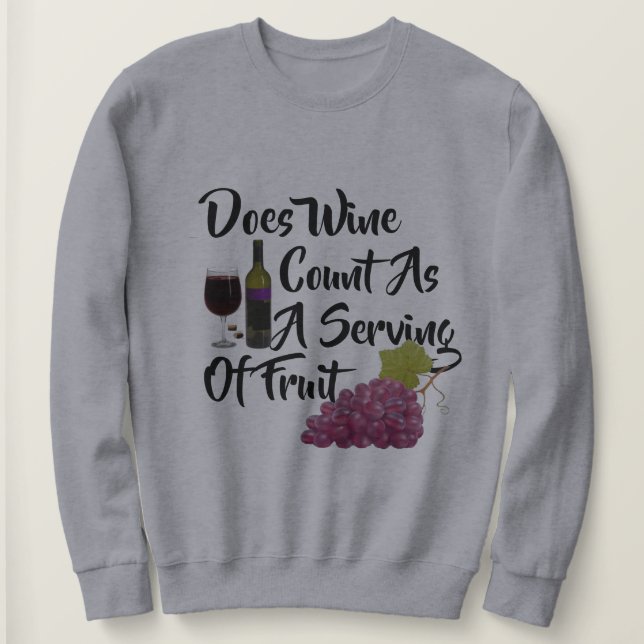 wine lovers wine drinker funny womens men's hoodie (Design Front)