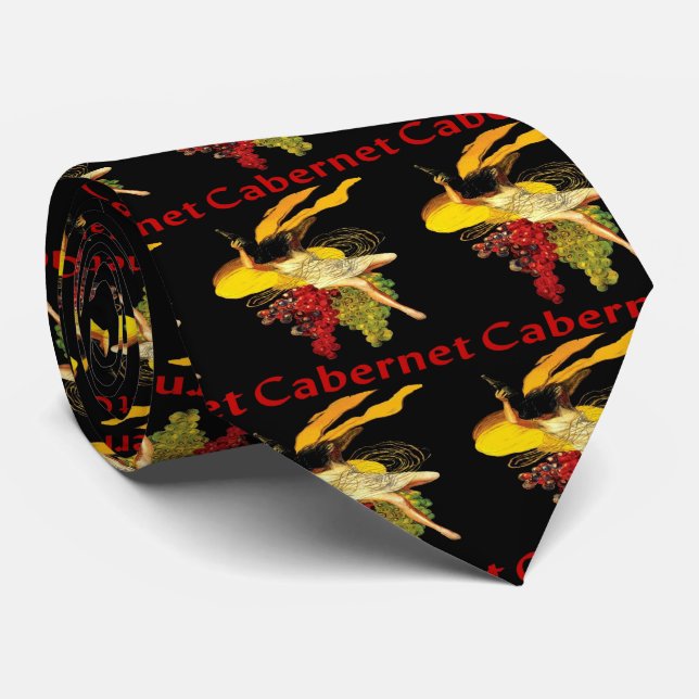 Wine Maid Cabernet, Wine Tie (Rolled)