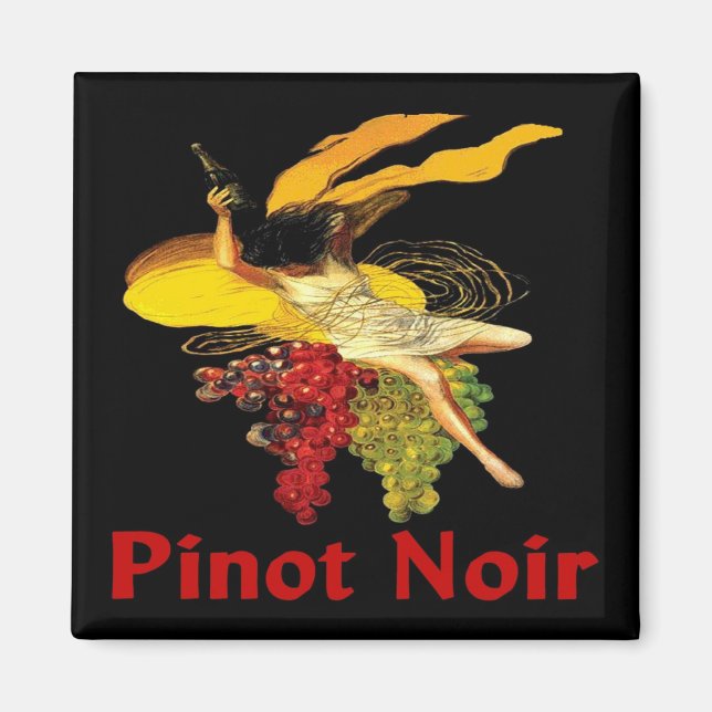 Wine Maid Pinot Noir Magnet (Front)