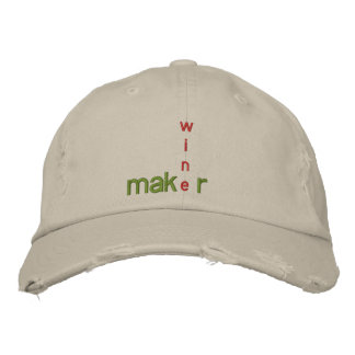 WINE MAKER GEAR EMBROIDERED HAT
