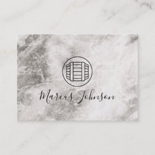 Wine Marble Texture Business Card