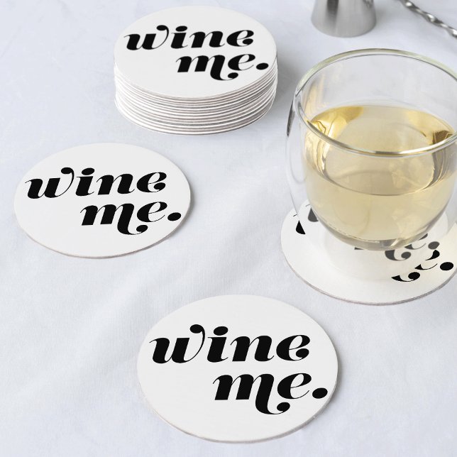 Wine Me. Paper Coasters (Creator Uploaded)