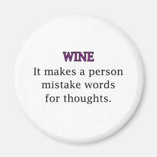 Wine Mistakes Magnet
