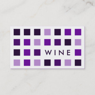 WINE (mod squares) Business Card