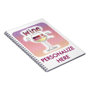 WINE, MORE WINE, EVEN MORE WINE SPIRAL NOTEBOOK