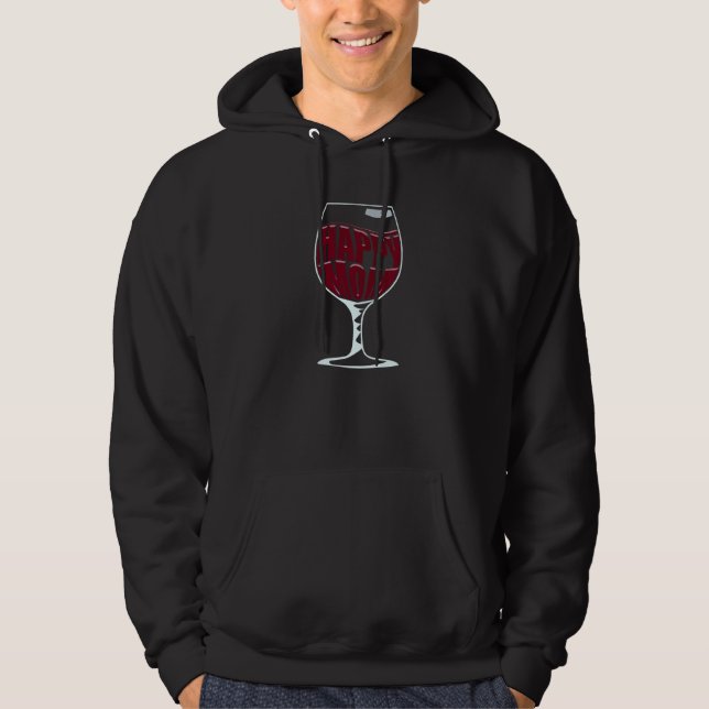 Wine Mum Hoodie (Front)