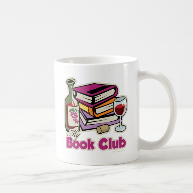 Wine: My Book Club Coffee Mug (Right)