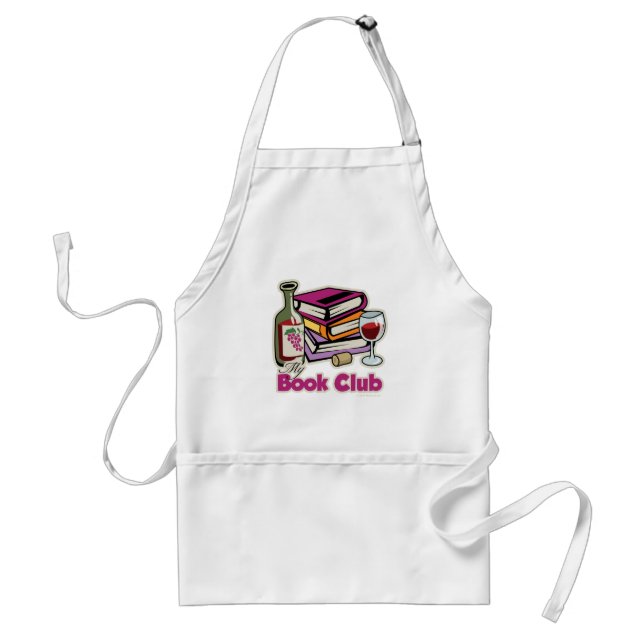Wine: My Book Club Standard Apron (Front)