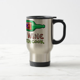 Wine Nipping Travel Mug