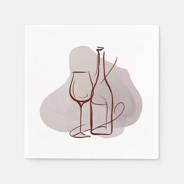 Wine Not?  Napkin (Front)