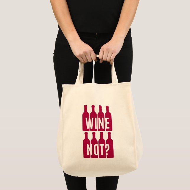 Wine not tote bag (Front (Product))