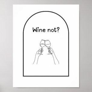 Wine Not? Wine poster