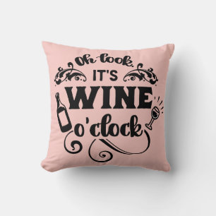 WINE O'CLOCK CUSHION