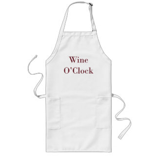 Wine O'Clock Long Apron