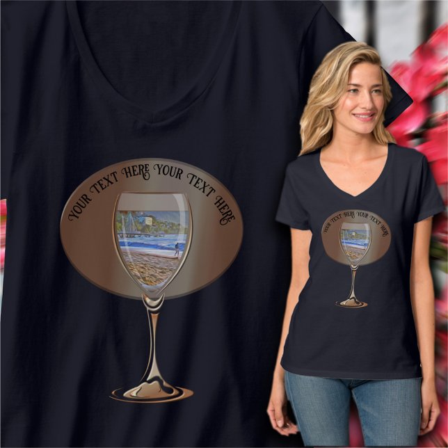 Wine on Los Muertos Beach 786 T-Shirt (Creator Uploaded)