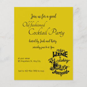 WINE PARTY FLYER