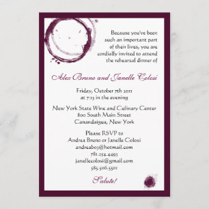 Wine Party Invitation