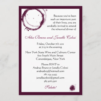 Wine Party Invitation