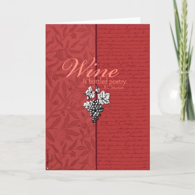 Wine Party Invitation (Front)