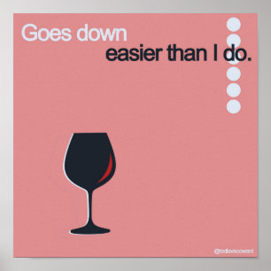 Wine. Poster