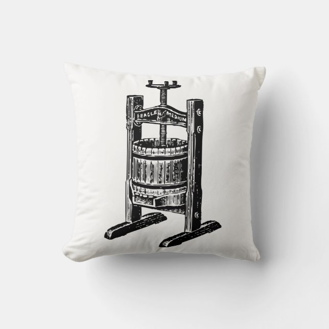 Wine Press Cushion (Front)