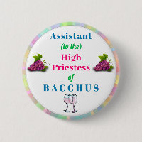 Wine Queen Assistant Funny Humourous Bacchus