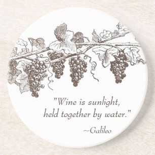Wine Quote coasters