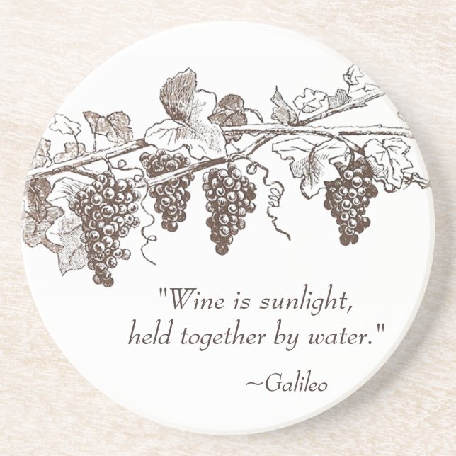 Wine Quote coasters (Front)