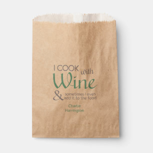 Wine Quote favour bags