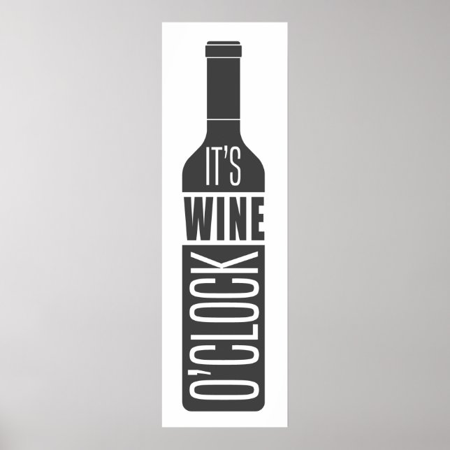 Wine Quote Poster (Front)