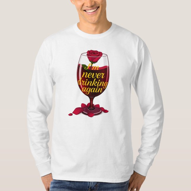Wine Quote T-Shirt (Front)