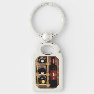 Wine Rack Key Ring