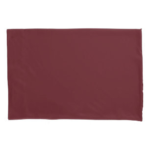 Wine Red Pillowcase